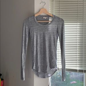 Grey Long Sleeve Shirt
